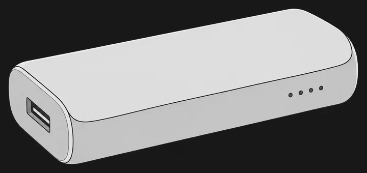 Illustration of the Anker 321 Power Bank (PowerCore 5K)