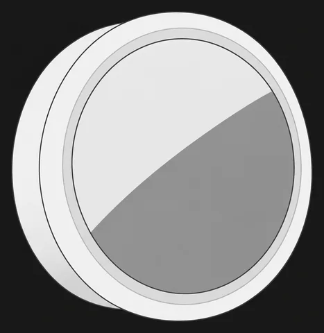 Illustration of the Apple AirTag (2nd generation)