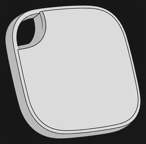 Illustration of the Tile (Life360) Tile Mate (2024)